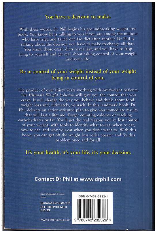 The Ultimate Weight Solution - Dr Phil McGraw