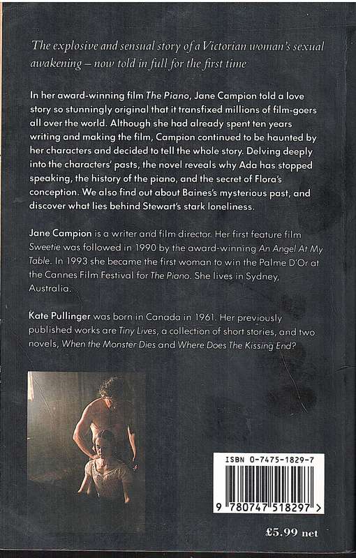 The Piano - Jane Campion and Kate Pullinger [Movie Tie-in Edition]