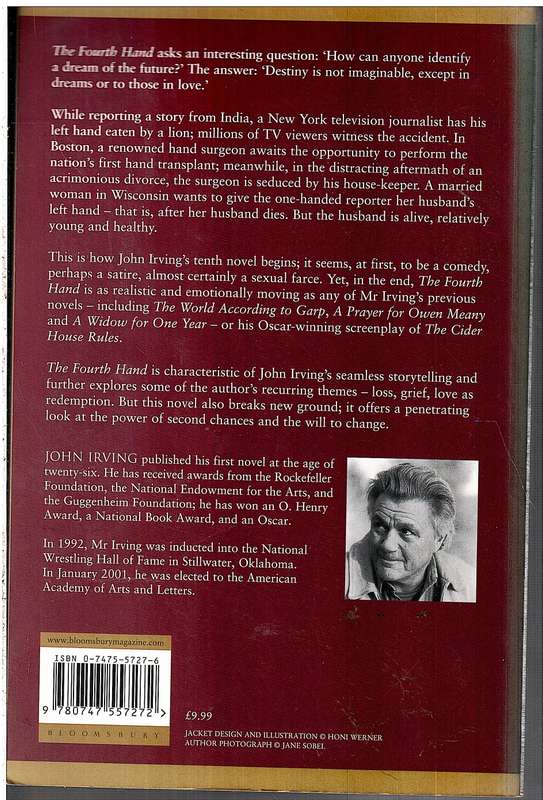The Fourth Hand - John Irving