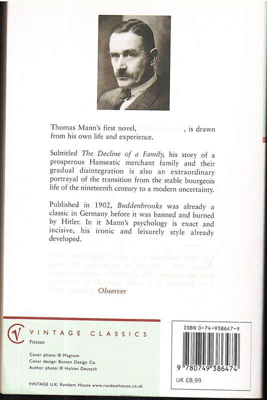 Buddenbrooks - Thomas Mann