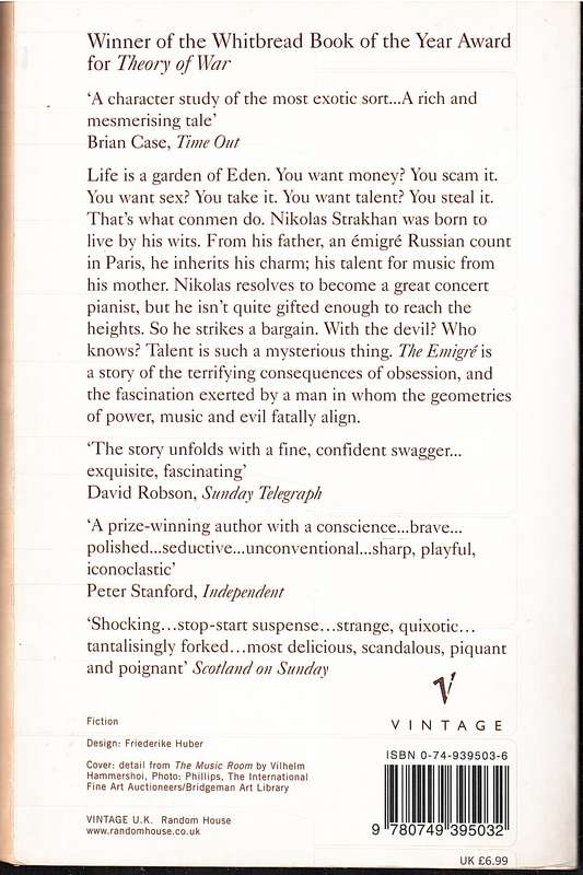 The Emigre - Joan Brady