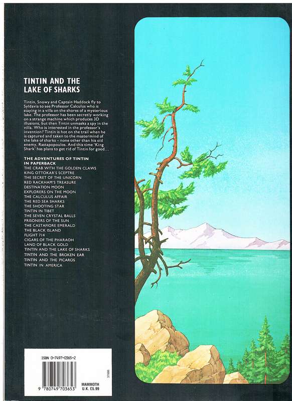 The Adventures of Tintin: Tintin and the Lake of Sharks