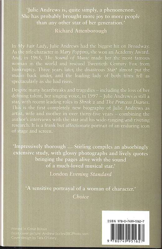 Julie Andrews: An Intimate Biography - Richard Stirling