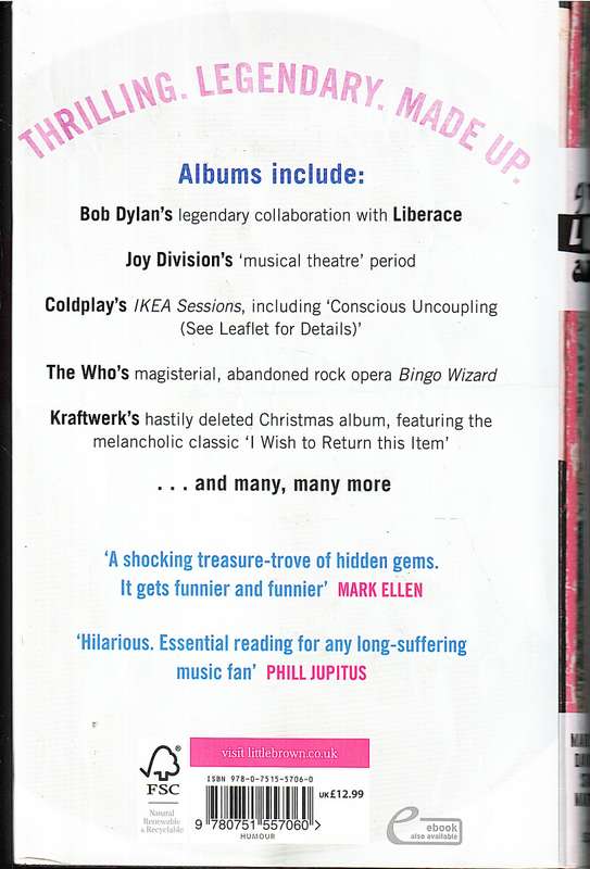 Great Lost Albums - Mark Billingham, David Quantick, Stav Sherez, Martyn Waites