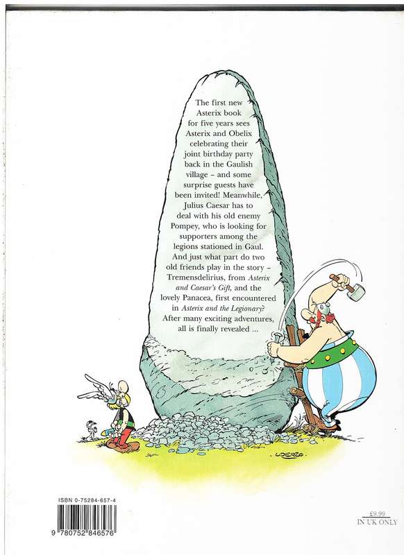 Asterix 31: Asterix and the Actress - Uderzo
