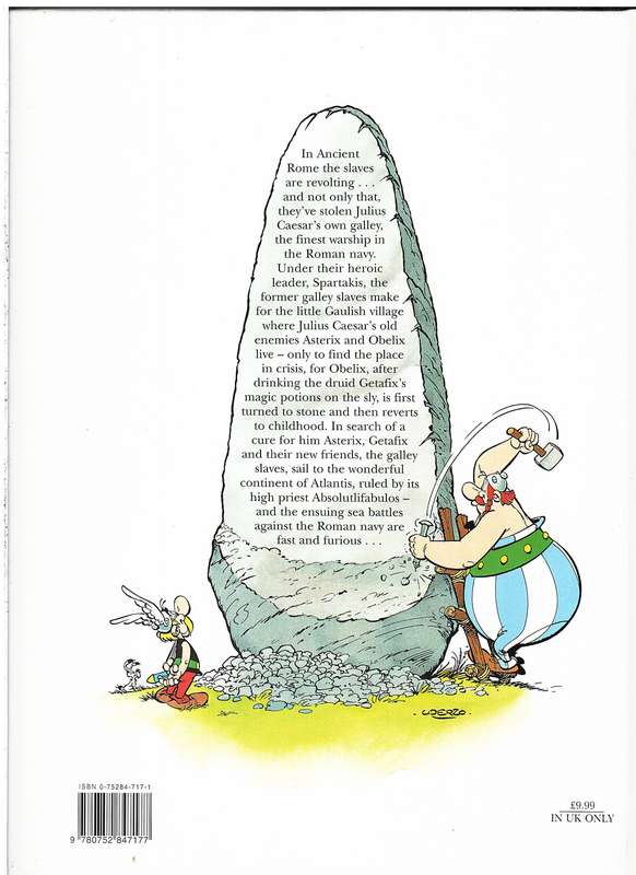 Asterix 30: Asterix and Obelix All At Sea - Uderzo