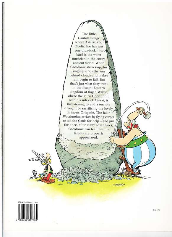Asterix 28: Asterix and The Magic Carpet - A Uderzo