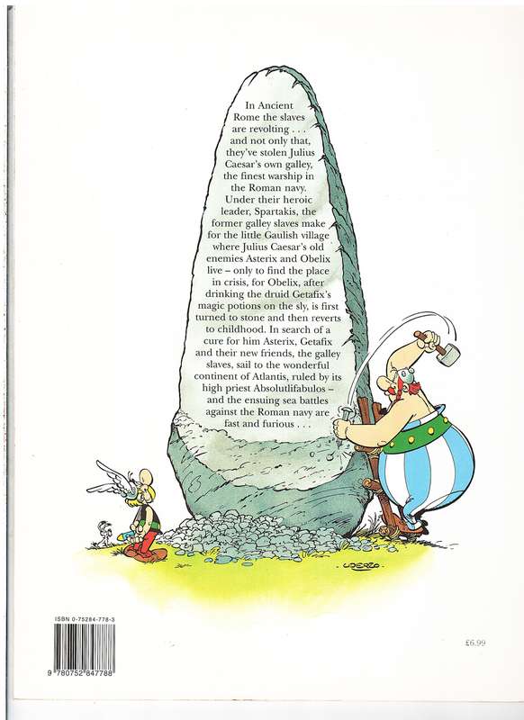 Asterix 30: Asterix and Obelix All At Sea - Uderzo