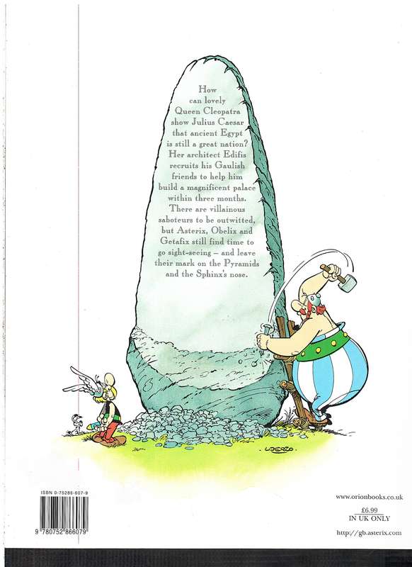 Asterix 06: Asterix and Cleopatra - R Goscinny | A Uderzo