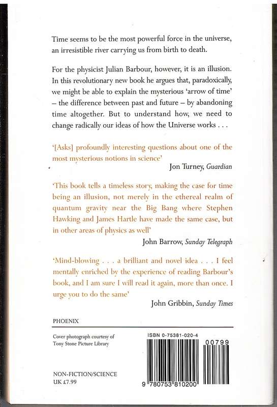 The End of Time: The Next Revolution in Our Understanding of the Universe - Julian Barbour