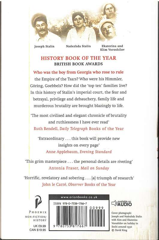 Stalin: The Court of the Red Tsar - Simon Sebag Montefiore