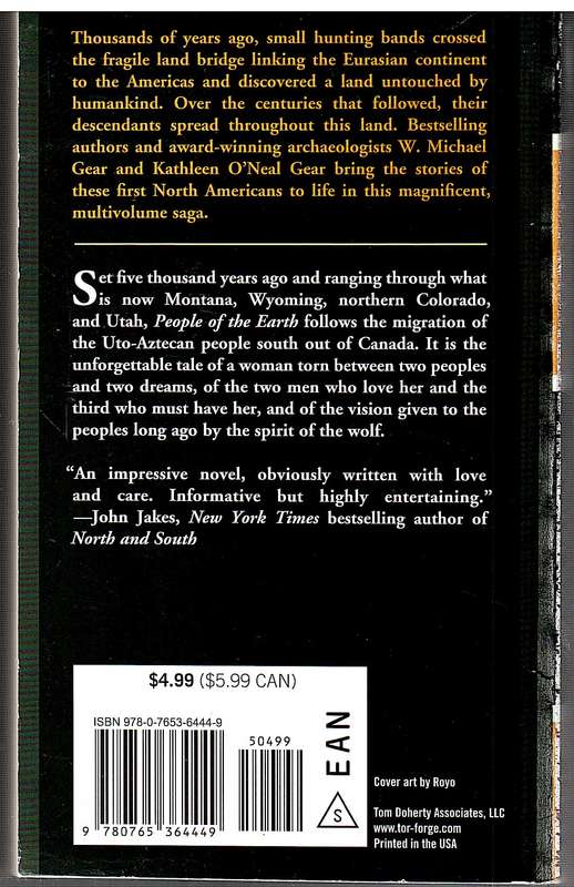 People of the Earth: A Novel of North America's Forgotten Past - W Michael and Kathleen O'Neal Gear