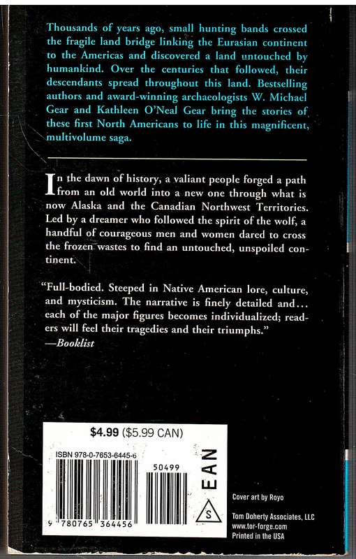 People of the Wolf: A Novel of North America's Forgotten Past - W Michael and Kathleen O'Neal Gear