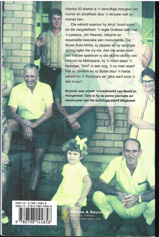 Uit die Binneland - Dana Snyman