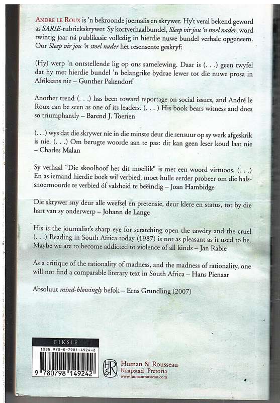 Kom Ons Sit Sommer By Die Tafel - Andre le Roux