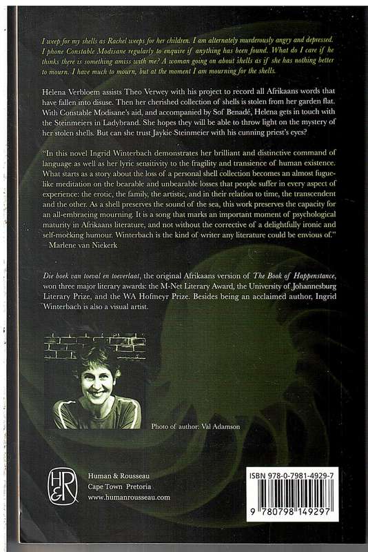 The Book of Happenstance - Ingrid Winterbach