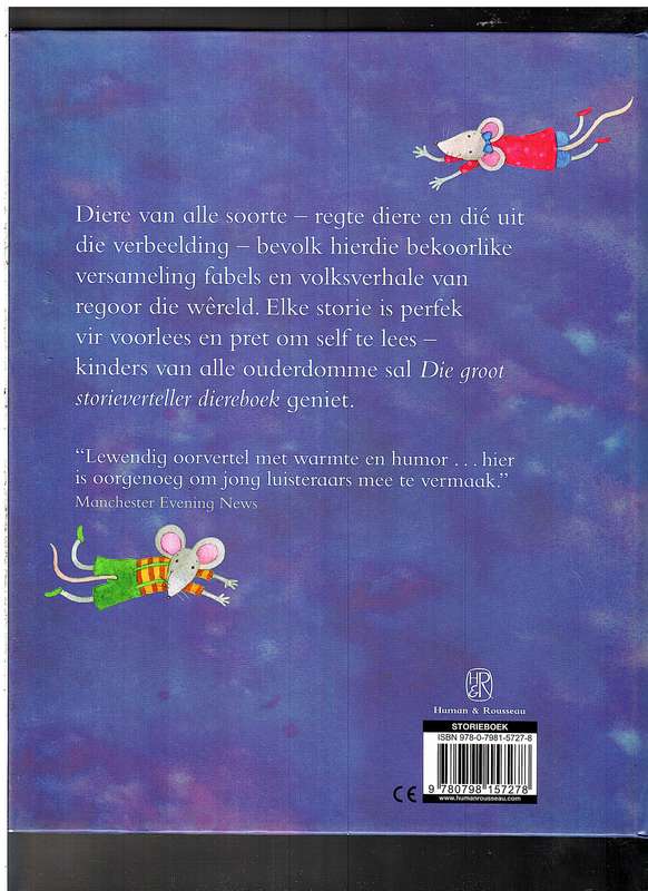 Die Groot Storieverteller Diereboek - Bob Hartman & Krisztina Kallai Nagy