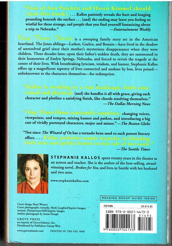 Sing Them Home - Stephanie Kallos