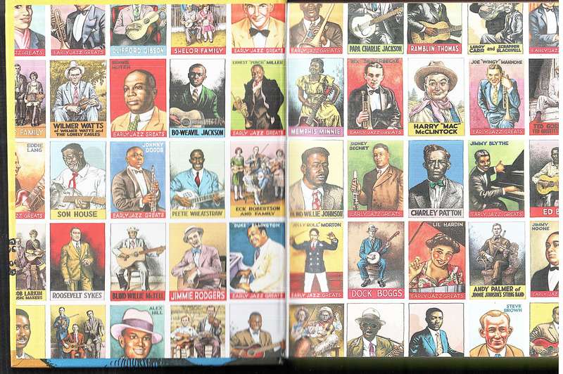 R Crumb's Heroes of Blues, Jazz & Country Book + CD