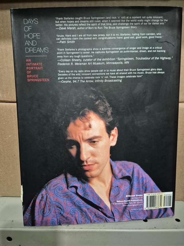 Days of Hope and Dreams: An Intimate Portrait of Bruce Springsteen - Frank Stefanko
