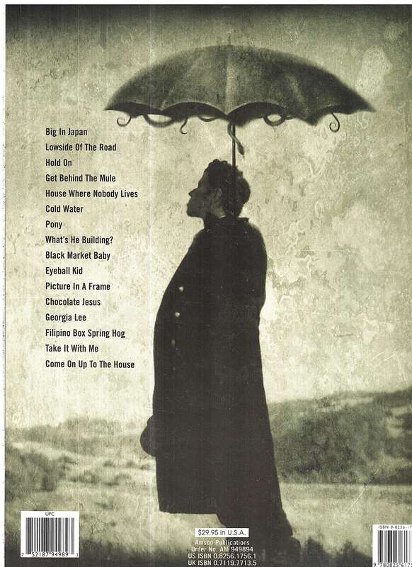 Tom Waits - Mule Variations Piano / Vocal/ Guitar Folio