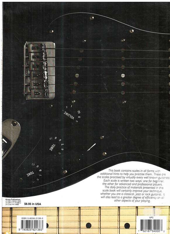 Complete Scales for All Guitarists - includes note-finder poster