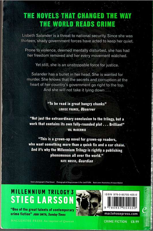 The Girl Who Kicked the Hornet's Nest - Stieg Larsson [Millenium III]