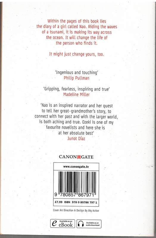 A Tale For The Time Being - Ruth Ozeki [Shortlisted for the Man Booker Prize 2013]