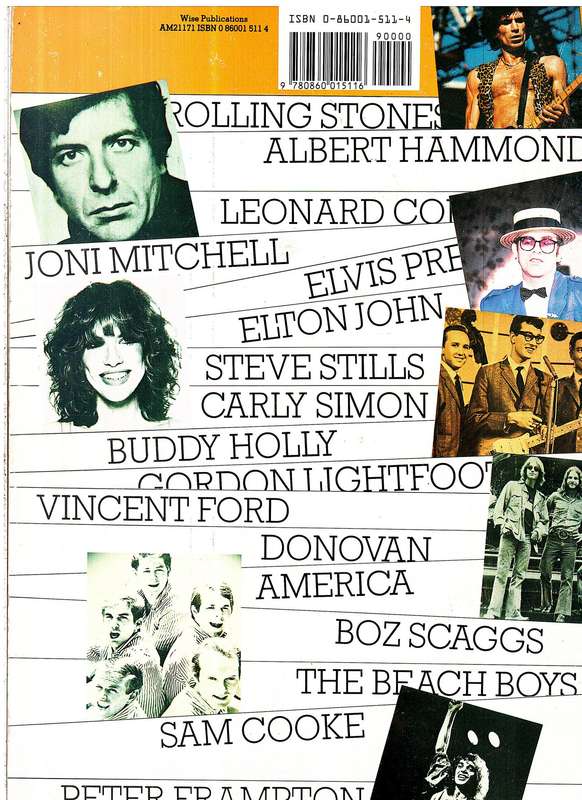 101 Songs for Easy Guitar Book 1 (melody line, lyrics and chords)