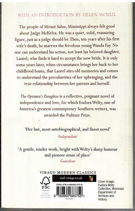 The Optimist's Daughter - Eudora Welty
