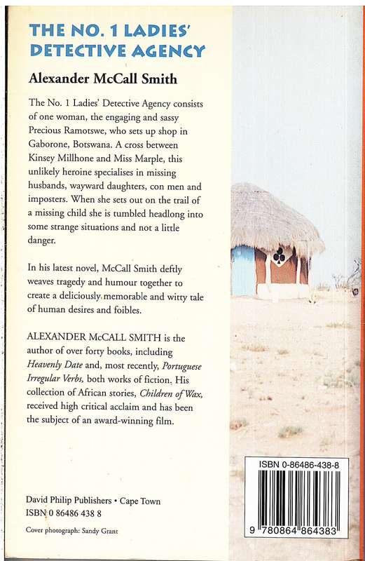 The No 1 Ladies' Detective Agency - Alexander McCall-Smith