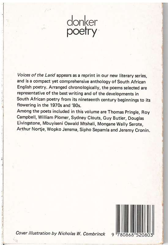 Voices of the Land - Marcia Leveson and Jonathan Paton