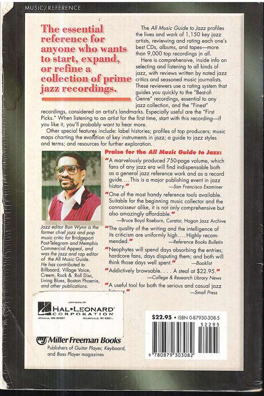 All Music Guide to Jazz: The Best CDs, Albums & Tapes - Ron Wynn (Ed.)