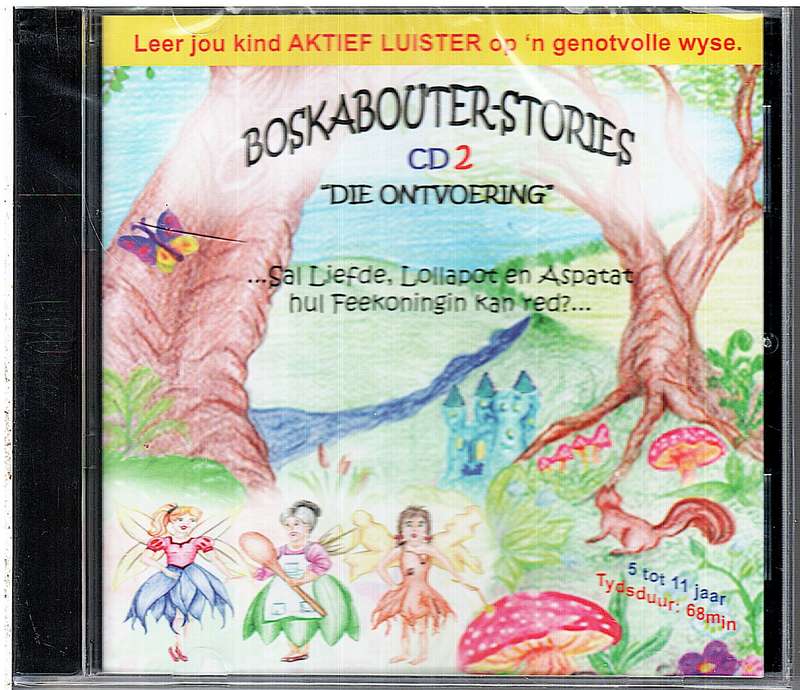 Boskabouter-stories CD 2: "Die Ontvoering" CD [NEW / SEALED]