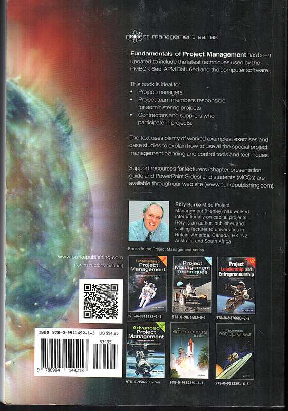 Fundamentals of Project Management Book 1 (Second Edition) - Rory Burke