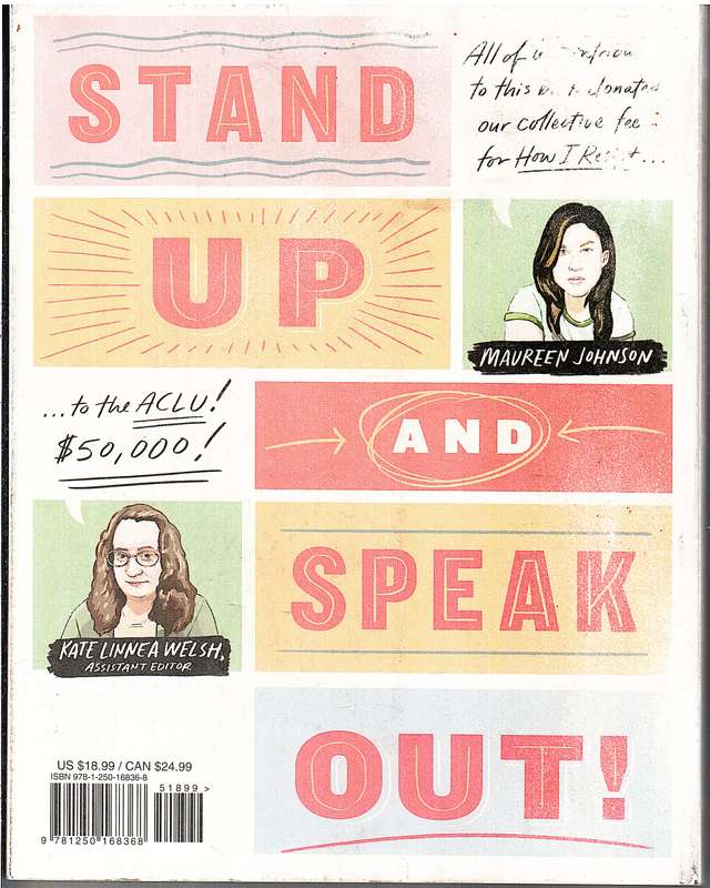 How I Resist: Activism and Hope for a New Generation - Maureen Johnson (Ed.)