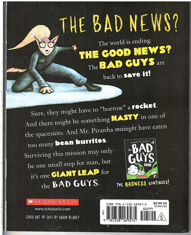 The Bad Guys Episode 05: In Intergalactic Gas - Aaron Blabey
