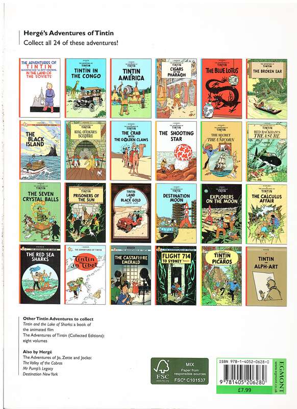 The Adventures of Tintin 17: Explorers on the Moon - Herge