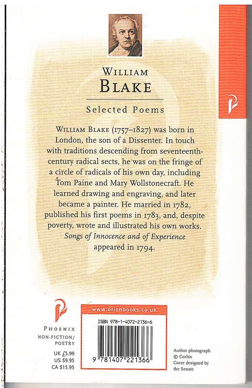 Selected Poems - William Blake
