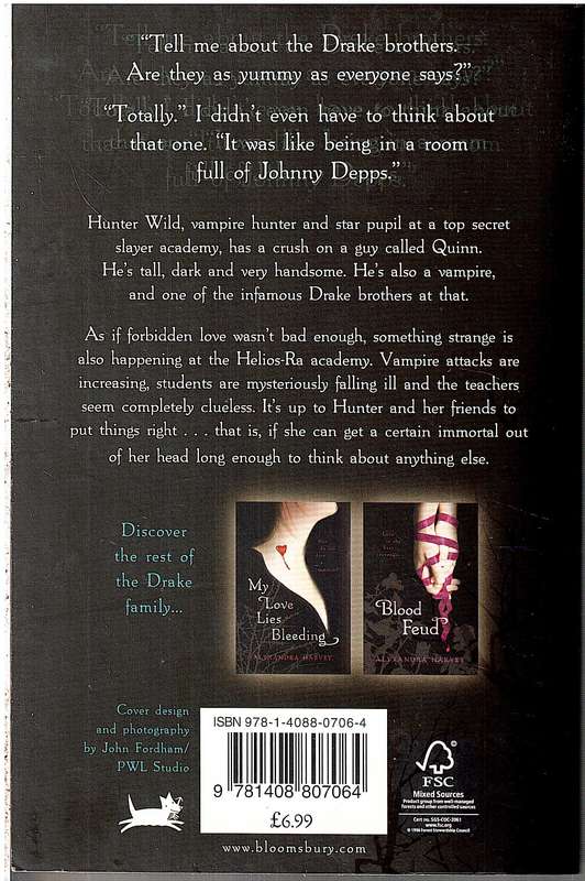 Out For Blood (The Drake Chronicles) - Alyxandra Harvey