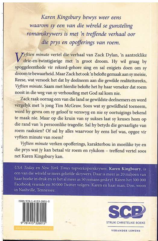 Vyftien Minute - Karen Kingsbury