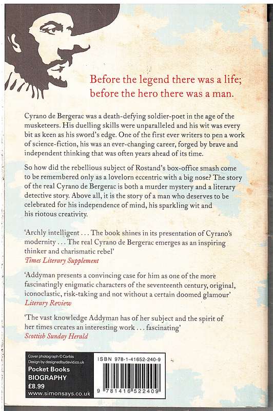 Cyrano: The Life & Legend of Cyrano de Bergerac - Ishbel Addyman