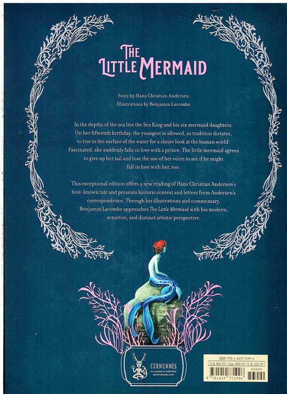 The Little Mermaid - Hans Christian Andersen (Illustrated by Benjamin Lacombe)
