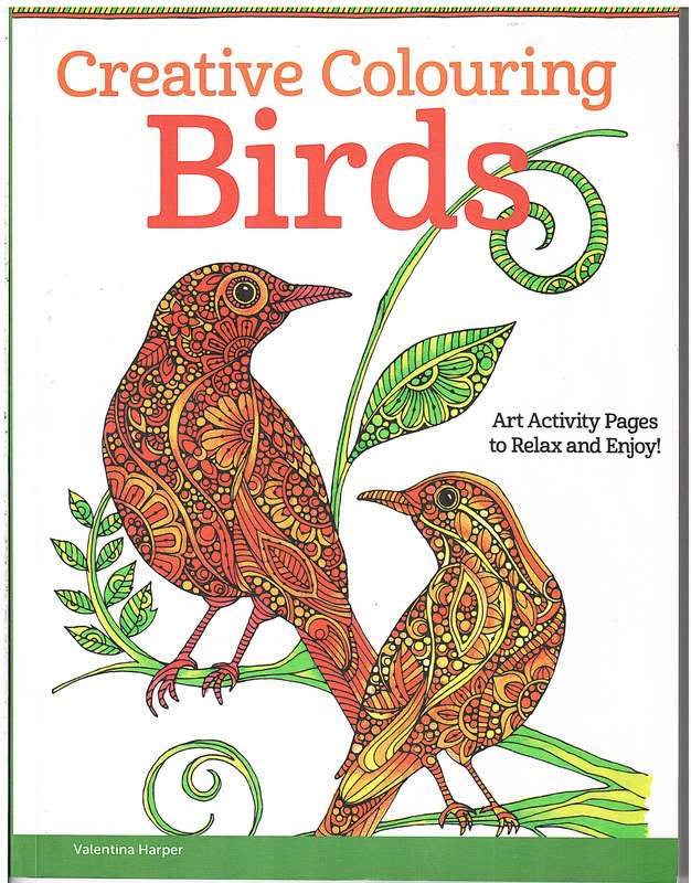 Creative Colouring: Birds - Valentina Harper
