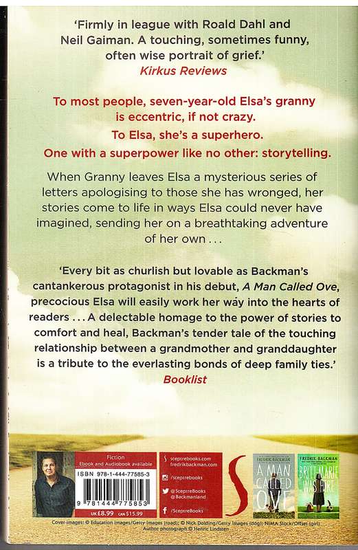 My Grandmother Sends Her Regards and Apologises - Fredrik Backman
