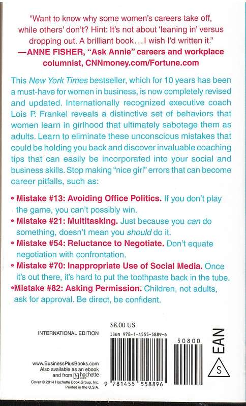 Nice Girls (Still) Don't Get the Corner Office - Lois P Frankel
