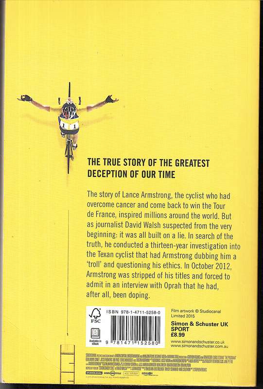 The Program: Seven Deadly Sins (My Pursuit of Lance Armstrong) - David Walsh [Film tie-in edition]