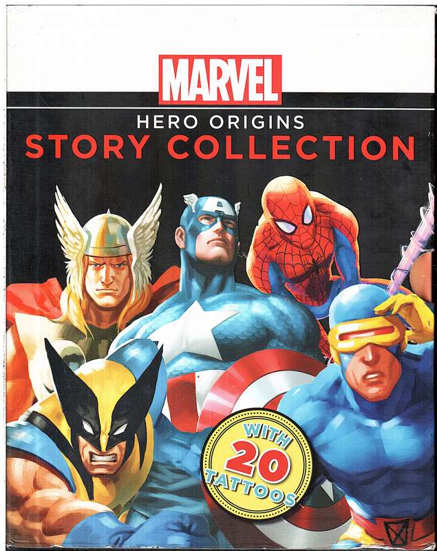 Marvel Hero Origins Story Collection (4 Book Slipcase): Spider-Man, Captain America, Thor, X-Men