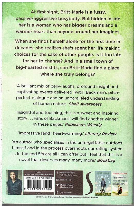 Britt-Marie was Here - Fredrik Backman
