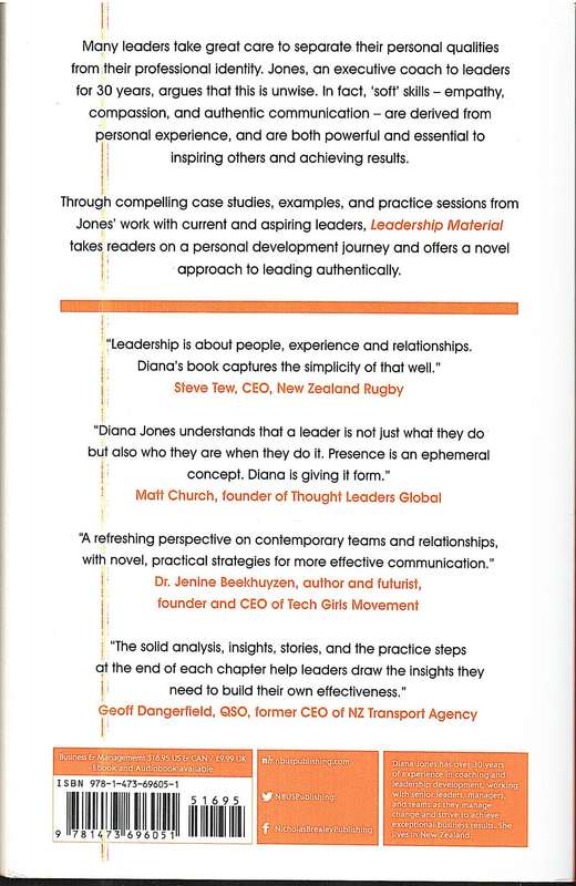 Leadership Material: How Personal Experience Shapes Executive Presence - Diana Jones